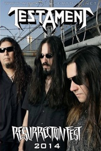 Testament: [2014] Resurrection Fest movie poster