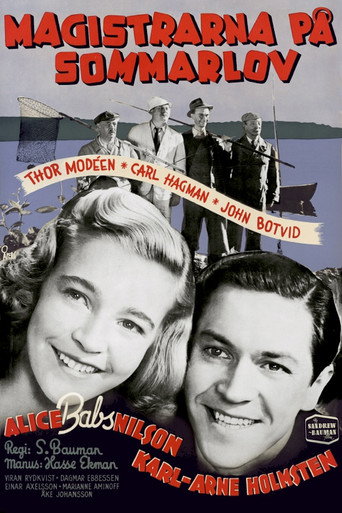 Magistrarna på sommarlov movie poster