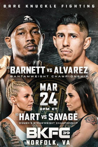 BKFC 39: Barnett vs. Alvarez movie poster