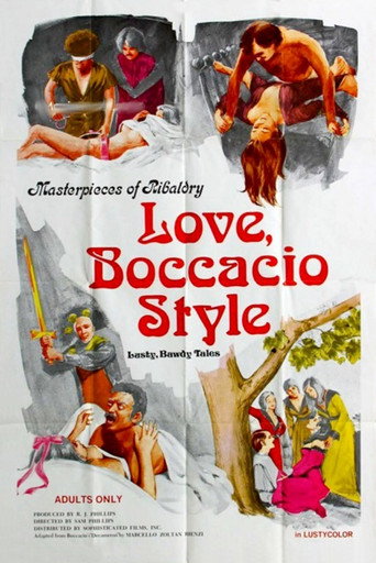 Love Boccaccio Style movie poster