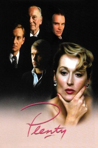Plenty movie poster