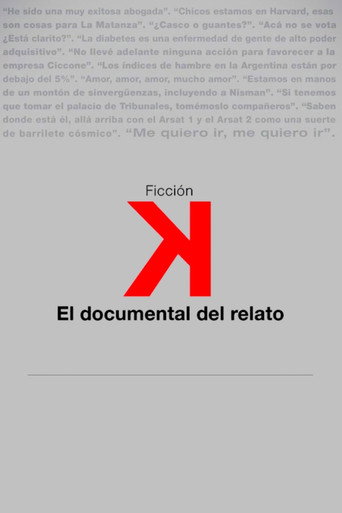 Ficción K movie poster