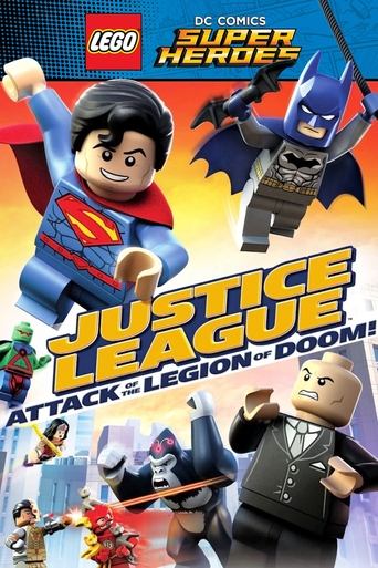 LEGO DC Comics Super Heroes: Justice League - Attack of the Legion of Doom! movie poster