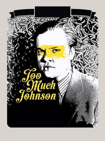Too Much Johnson movie poster