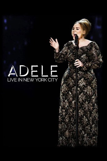 Adele: Live in New York City 2015 movie poster