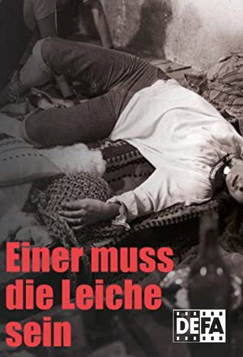 Einer muß die Leiche sein movie poster