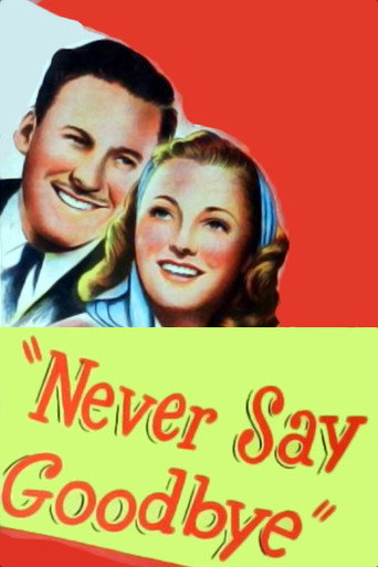 Never Say Goodbye movie poster