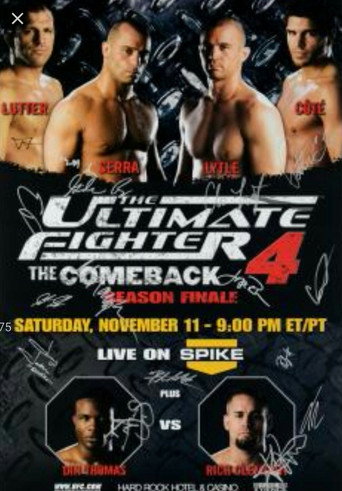 The Ultimate Fighter 4 Finale movie poster
