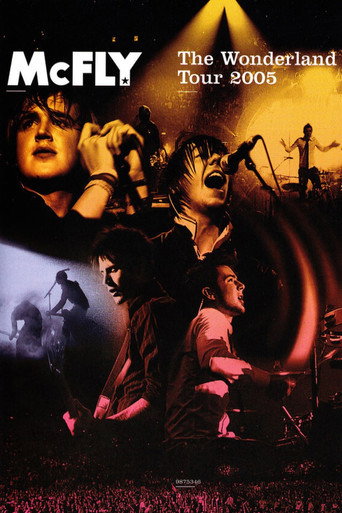 McFly The Wonderland Tour 2005 movie poster