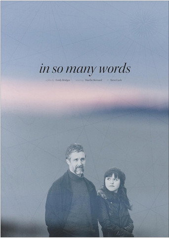 In So Many Words movie poster