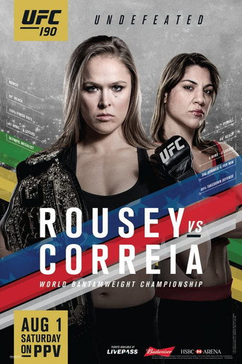 UFC 190: Rousey vs. Correia movie poster