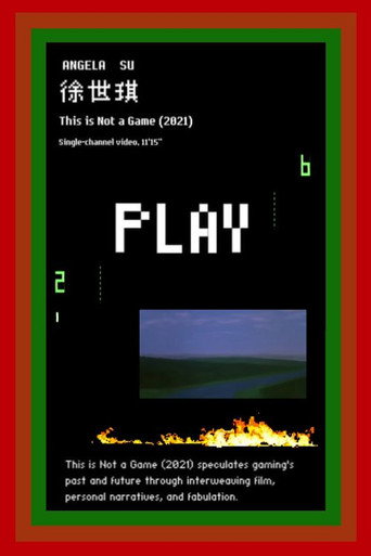 This is Not a Game movie poster