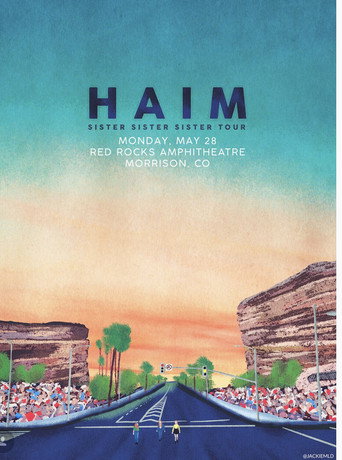 HAIM: Red Rocks Amphitheatre movie poster