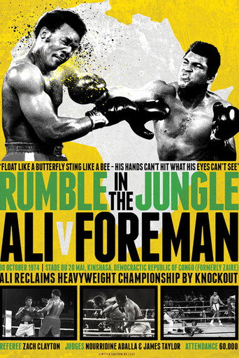 The Rumble in the Jungle: George Foreman vs. Muhammad Ali movie poster