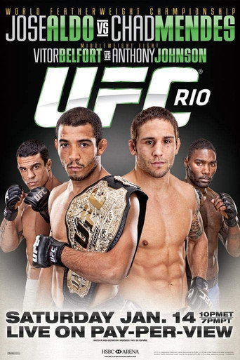 UFC 142: Aldo vs. Mendes movie poster