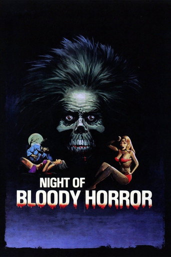 The Night of Bloody Horror movie poster