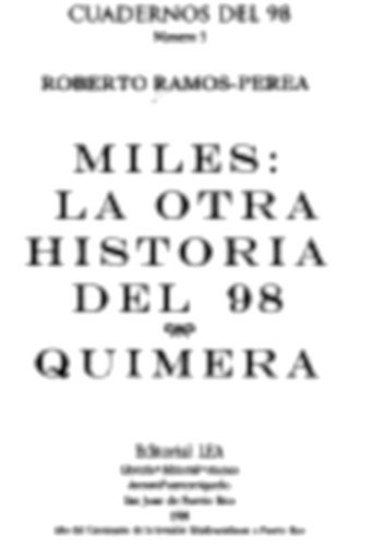 Miles: The Other History of 98 movie poster