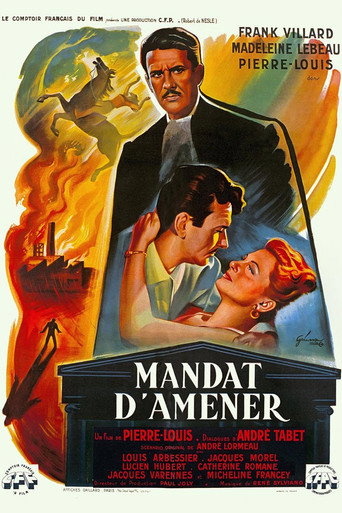 Mandat d'amener movie poster