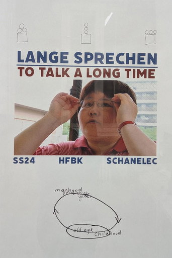To talk a long time movie poster