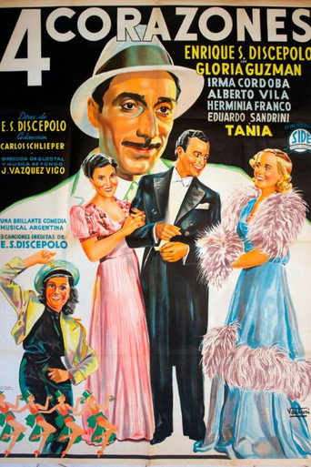 Cuatro corazones movie poster