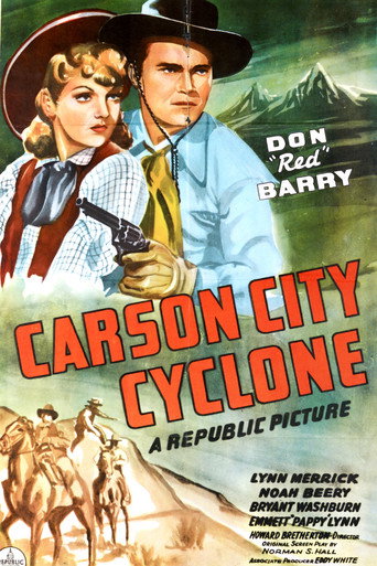 Carson City Cyclone movie poster