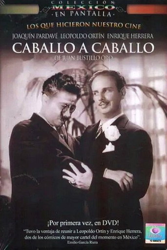 Caballo a caballo movie poster