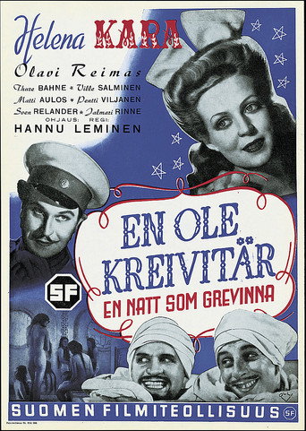 En ole kreivitär movie poster