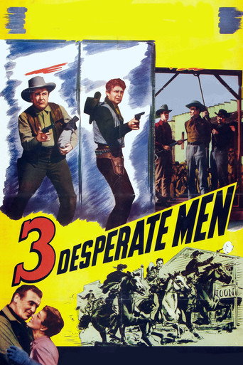 Three Desperate Men movie poster