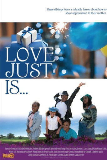 Love Just Is movie poster