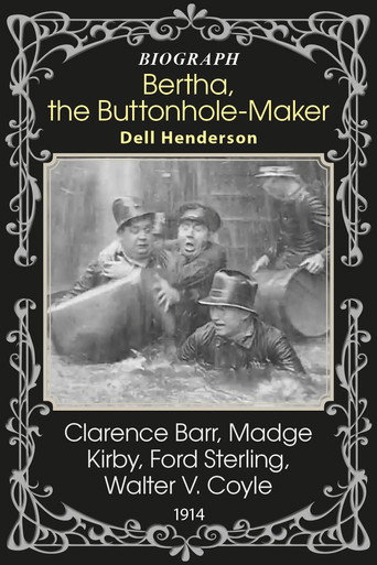 Bertha, the Buttonhole-Maker movie poster