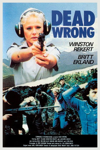 Dead Wrong movie poster