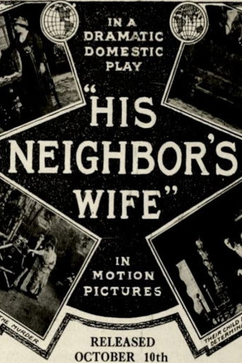 His Neighbor's Wife movie poster