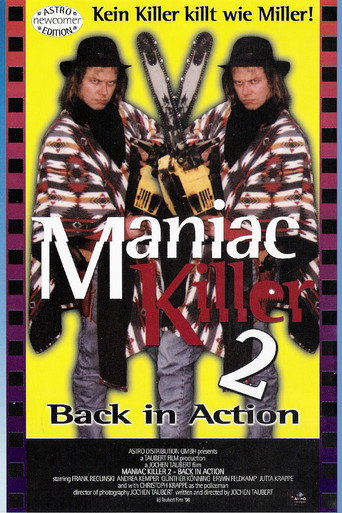 Maniac Killer 2 - Back in Action movie poster