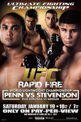 UFC 80: Rapid Fire movie poster