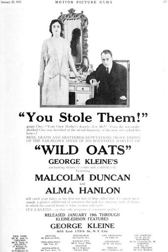 Wild Oats movie poster