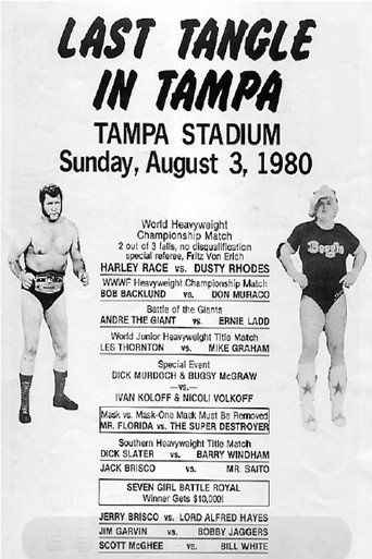 NWA The Last Tangle in Tampa movie poster