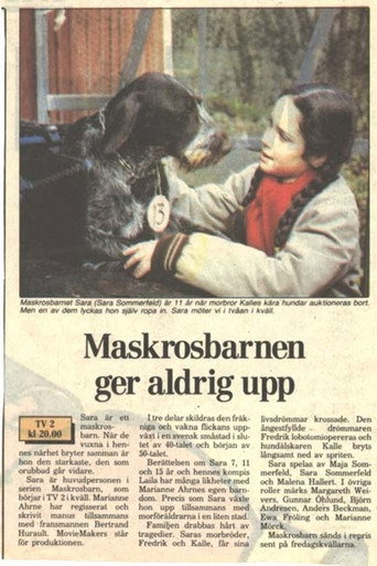 Maskrosbarn movie poster