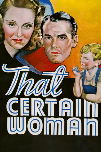 That Certain Woman movie poster