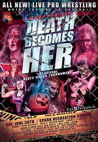 Resistance/Girl Fight Chapter III: Death Becomes Her Female Deathmatch Tournament movie poster