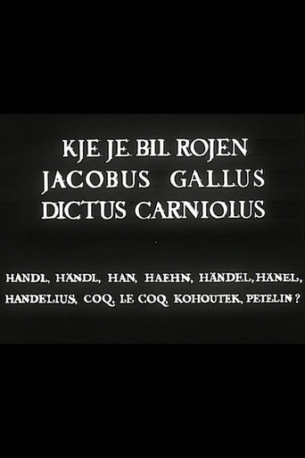 Where Was Jacobus Gallus Born movie poster