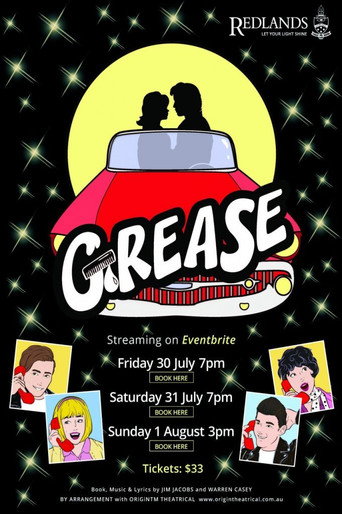 Redlands Grease movie poster