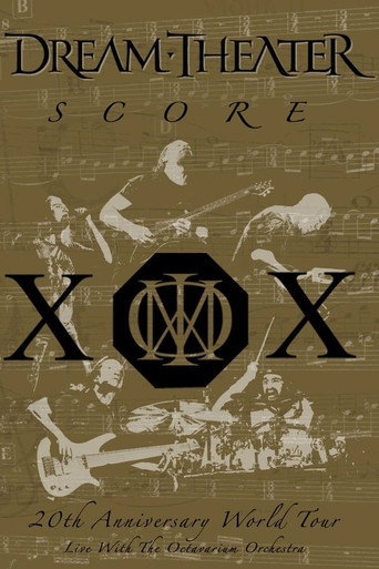 Dream Theater: Score - 20th Anniversary World Tour movie poster