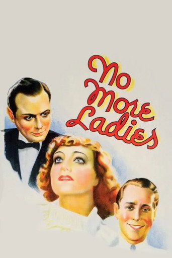 No More Ladies movie poster