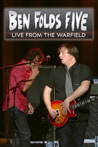 Ben Folds Five: Live from the Warfield movie poster