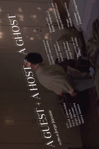 A Guest + a Host = a Ghost movie poster