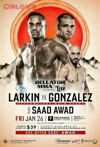 Bellator 193: Larkin vs. Gonzalez movie poster