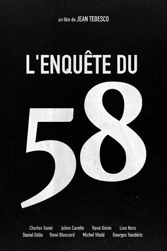 L'Enquête du 58 movie poster