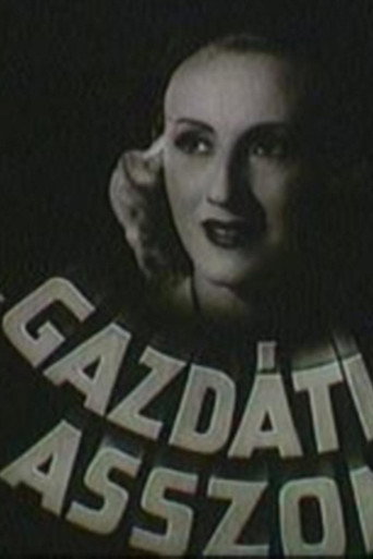 A gazdátlan asszony movie poster