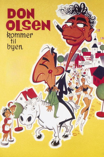 Don Olsen kommer til byen movie poster