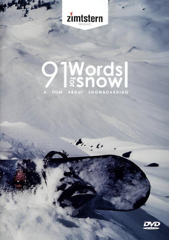 91 Words for Snow movie poster